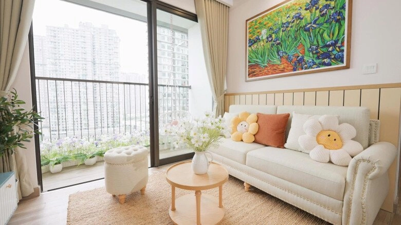 Hoa hậu việt nam vác bụng bầu tự trang trí căn hộ xinh xắn nên thơ khối nghỉ hè đến mà thích mê - 3