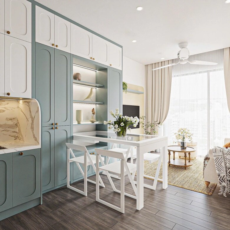 Hoa hậu việt nam vác bụng bầu tự trang trí căn hộ xinh xắn nên thơ khối nghỉ hè đến mà thích mê - 4
