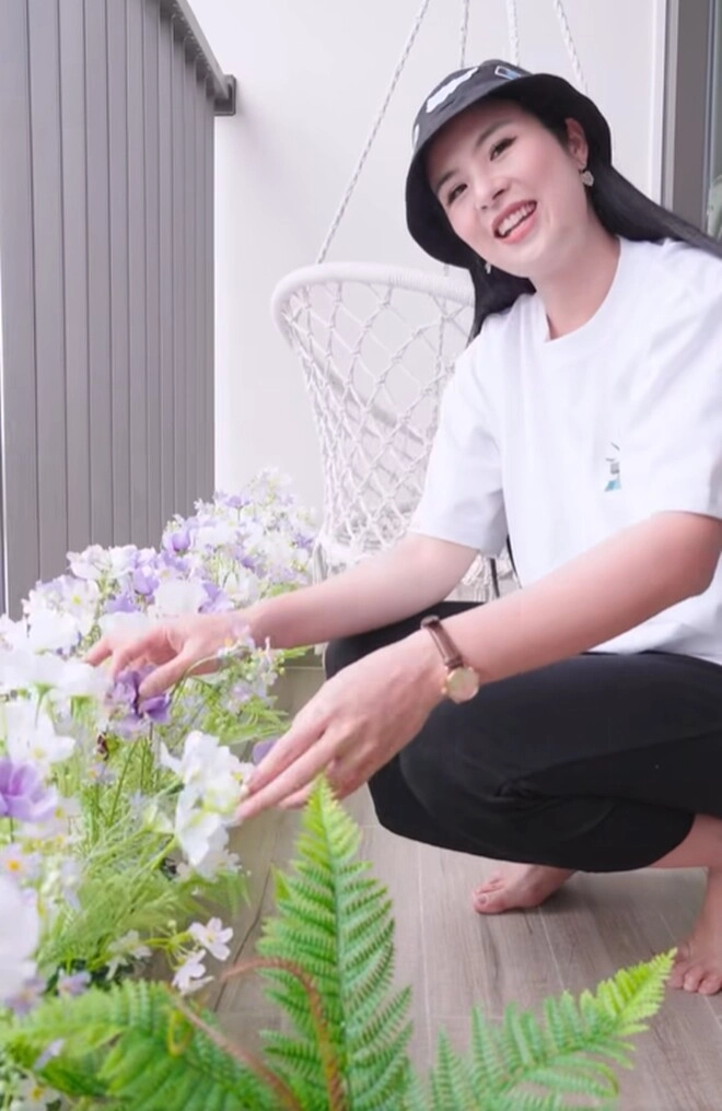 Hoa hậu việt nam vác bụng bầu tự trang trí căn hộ xinh xắn nên thơ khối nghỉ hè đến mà thích mê - 5