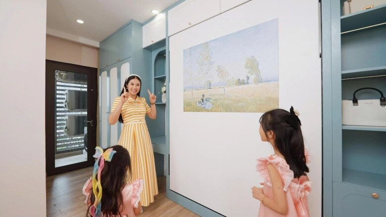 Hoa hậu việt nam vác bụng bầu tự trang trí căn hộ xinh xắn nên thơ khối nghỉ hè đến mà thích mê - 9