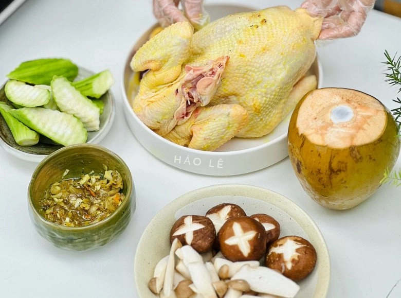 Học mẹ đảm sài gòn làm gà hấp mướp đơn giản nhưng ngon và lạ miệng cho cuối tuần quá hợp - 2