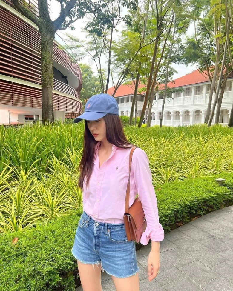 Hội gái hàn có 8 công thức diện short denim đơn giản mà hack dáng cực đỉnh kéo chân dài cả mét - 4
