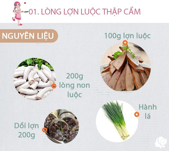 Hôm nay ăn gì bữa cơm vừa ngon lại dễ ăn thanh mát cho chiều 1-5 - 2