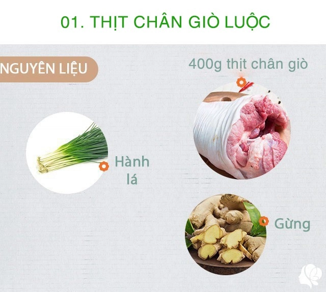 Hôm nay ăn gì thực đơn cơm tối 4 món giản dị - 2