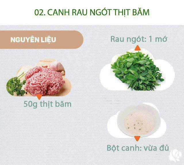 Hôm nay ăn gì thực đơn cơm tối 4 món giản dị - 4