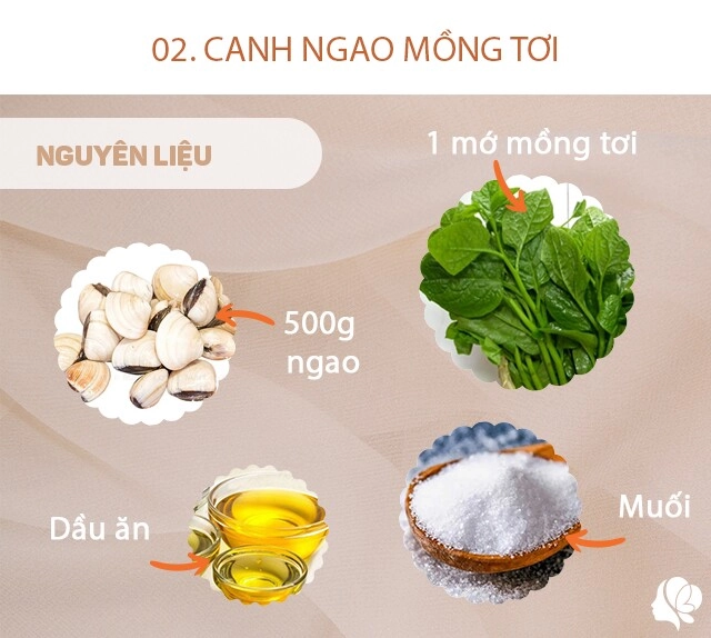 Hôm nay nấu gì bữa chiều thanh mát cân bằng dinh dưỡng - 5