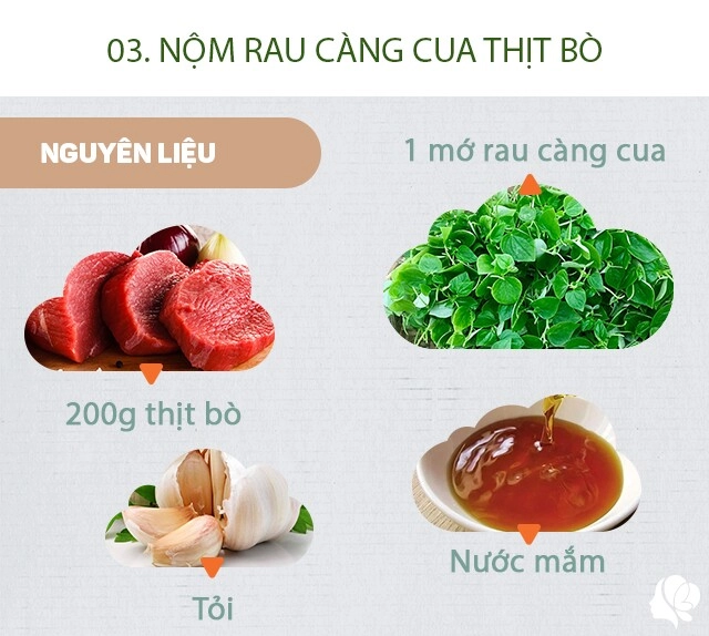 Hôm nay nấu gì bữa chiều thanh mát cân bằng dinh dưỡng - 7