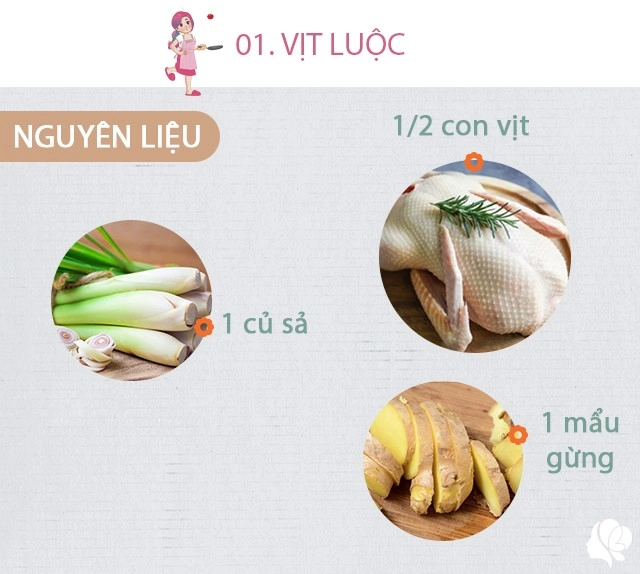 Hôm nay nấu gì bữa tối toàn món vịt để cả nhà diệt sâu bọ tết đoan ngọ - 2