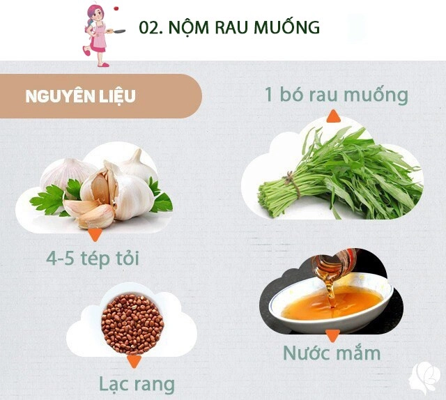 Hôm nay nấu gì cơm tối toàn món thanh mát dễ ăn cho ngày nóng chảy mỡ - 5