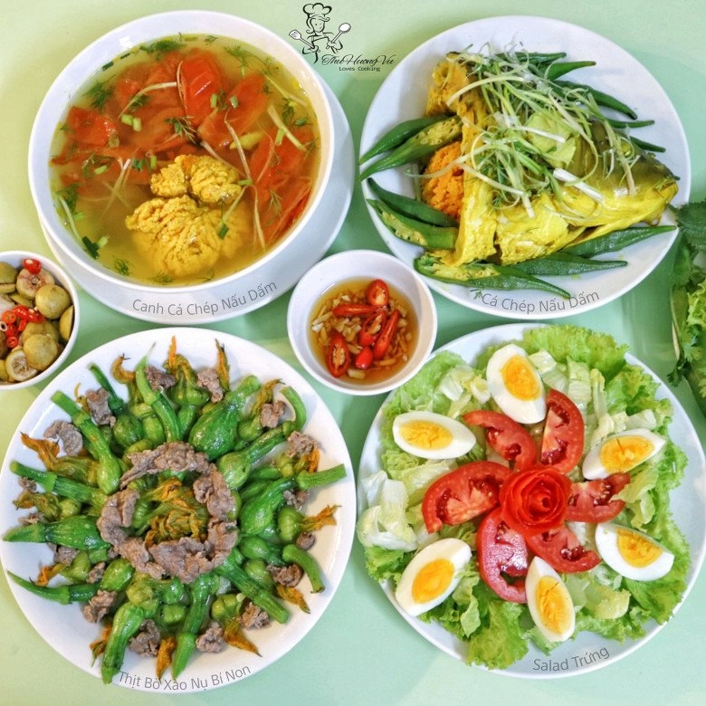 Hôm nay nấu gì đang đói nhìn bữa cơm chiều này ai cũng muốn về nhà nấu thử - 1