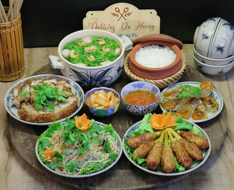 Hôm nay nấu gì mâm cơm chiều tươi mát dễ ăn - 1