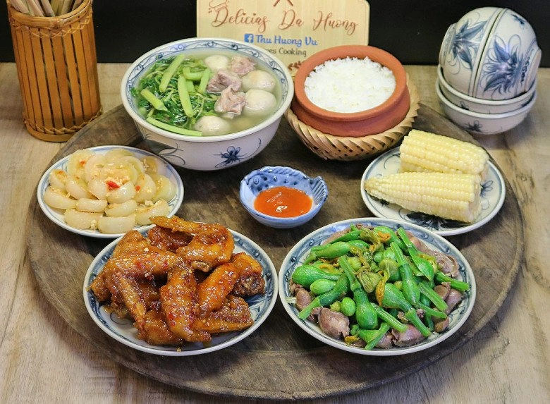 Hôm nay nấu gì về đến nhà được ăn ngay bữa cơm này thật thích - 1