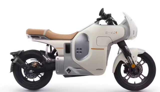 Honda e-vo tân binh xe điện đậm chất cafe racer của honda đã xuất hiện - 12