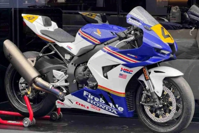 Honda fireblade 2025 - khi huyền thoại nsr500 sống lại dưới màu áo rothmans - 3