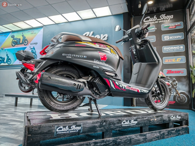 Honda giorno moto2 thaigp mẫu xe cực hiếm giới hạn chỉ 35 chiếc bất ngờ xuất hiện tại việt nam - 3
