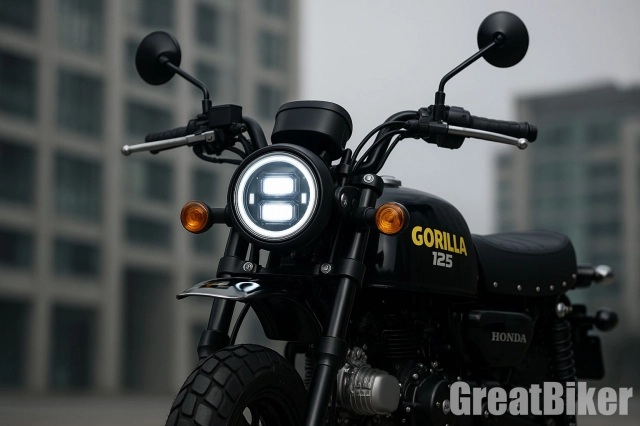 Honda gorilla 125 mẫu minibike hoàn toàn mới với phong cách cổ điển thập niên 80 - 1