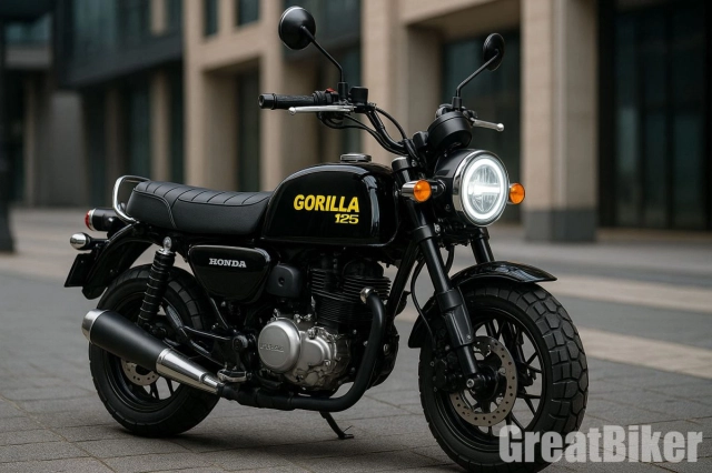 Honda gorilla 125 mẫu minibike hoàn toàn mới với phong cách cổ điển thập niên 80 - 3