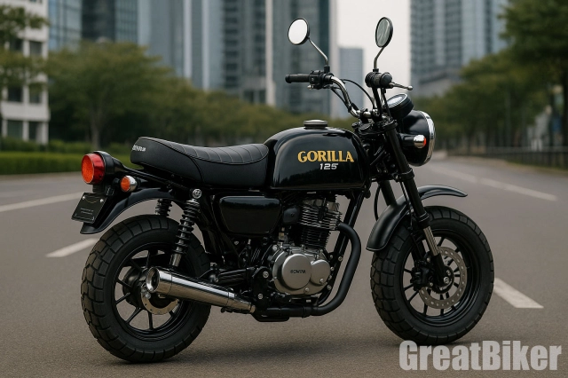 Honda gorilla 125 mẫu minibike hoàn toàn mới với phong cách cổ điển thập niên 80 - 4