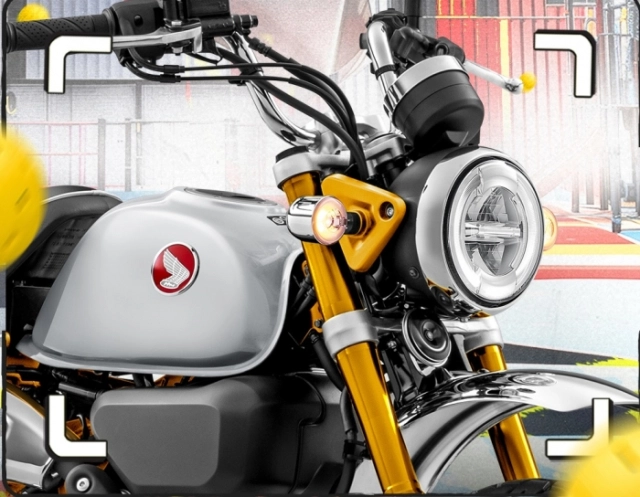 Honda monkey moonlit silver 2025 vừa ra mắt với giá quy đổi khoảng 70 triệu đồng - 1