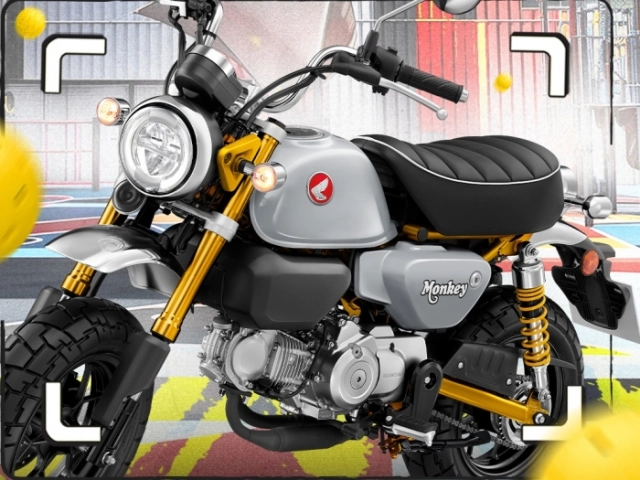 Honda monkey moonlit silver 2025 vừa ra mắt với giá quy đổi khoảng 70 triệu đồng - 2