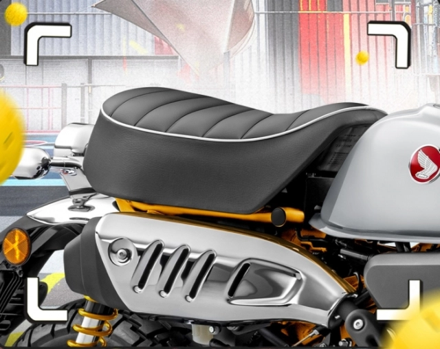 Honda monkey moonlit silver 2025 vừa ra mắt với giá quy đổi khoảng 70 triệu đồng - 4