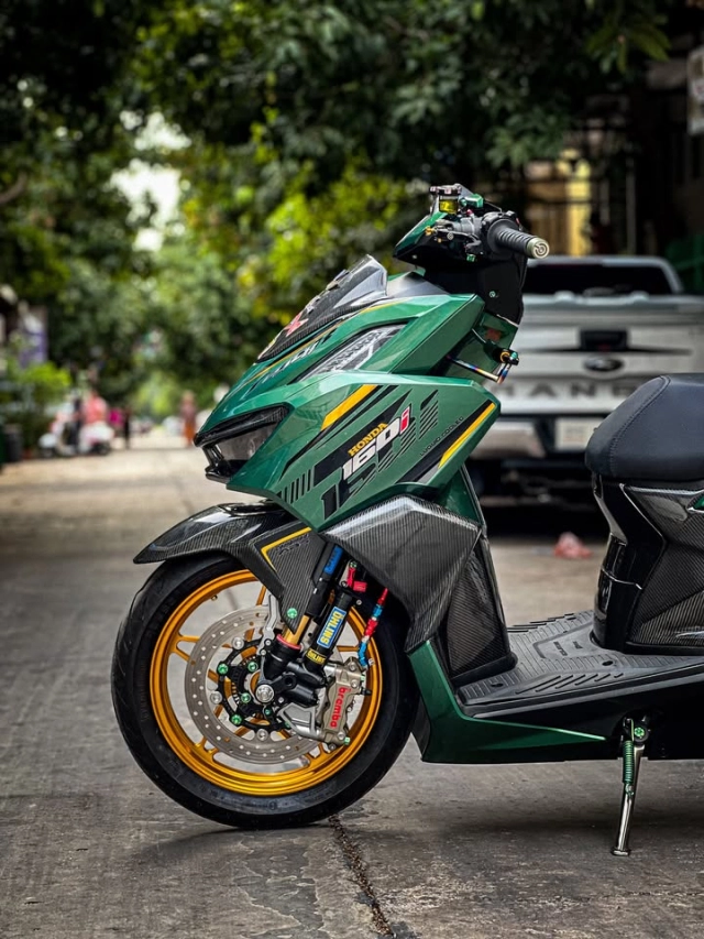 Honda vario 160 của biker thái lan độ cỡ này ae thấy sao - 1