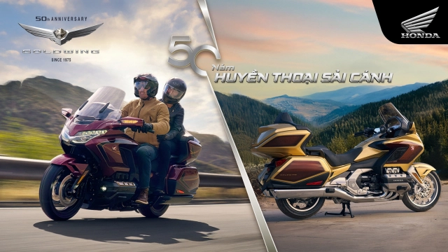 Honda việt nam ra mắt gold wing 2025 phiên bản kỷ niệm 50 năm với giá hơn 12 tỷ đồng - 1