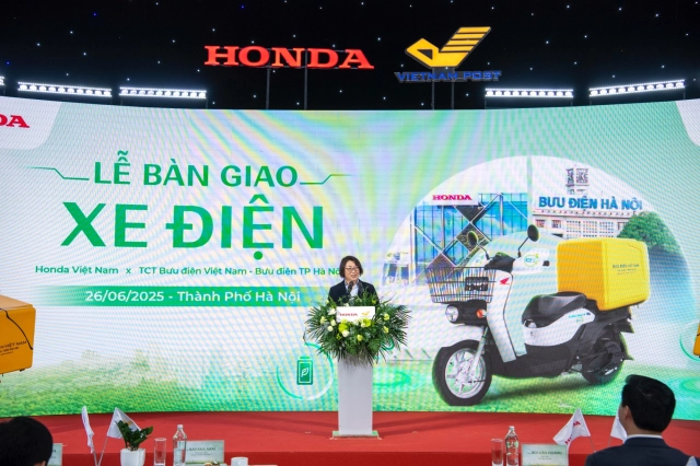 Honda việt nam và bưu điện việt nam đẩy mạnh hợp tác mở rộng dự án sử dụng xe điện giao hàng - 3