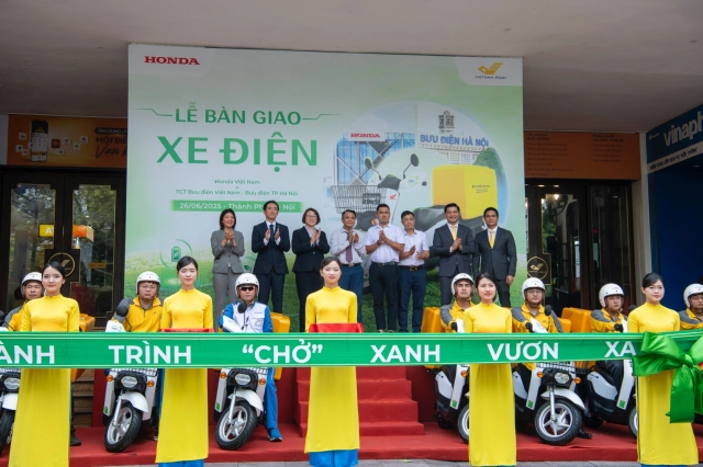 Honda việt nam và bưu điện việt nam đẩy mạnh hợp tác mở rộng dự án sử dụng xe điện giao hàng - 6