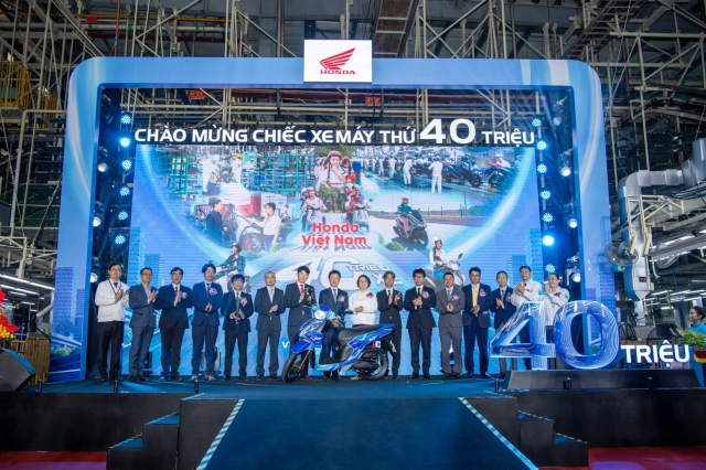 Honda vision dấu ấn 40 triệu xe một cột mốc tự hào một hành trình đáng nhớ của honda việt nam - 2