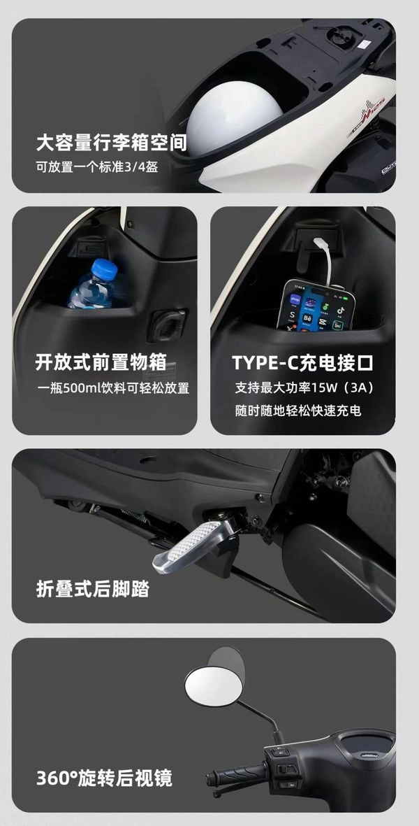Honda vừa tung ra mẫu xe ga 125 mới có phanh abs màn hình tft giá cao nhất chỉ 37 triệu đồng - 7