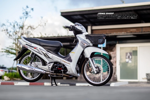 Honda wave 125i độ trắng tinh khôi khi tinh tế gặp gỡ chất chơi đỉnh cao - 2