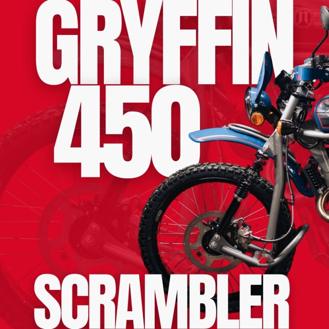 Janus gryffin 450 scrambler khi hoài cổ và chất chơi va chạm bùng nổ - 1