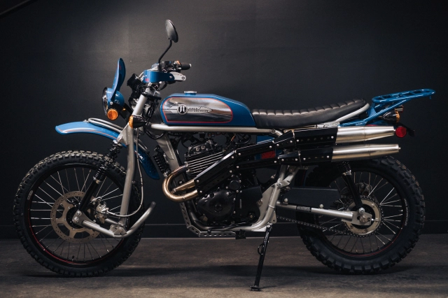 Janus gryffin 450 scrambler khi hoài cổ và chất chơi va chạm bùng nổ - 2