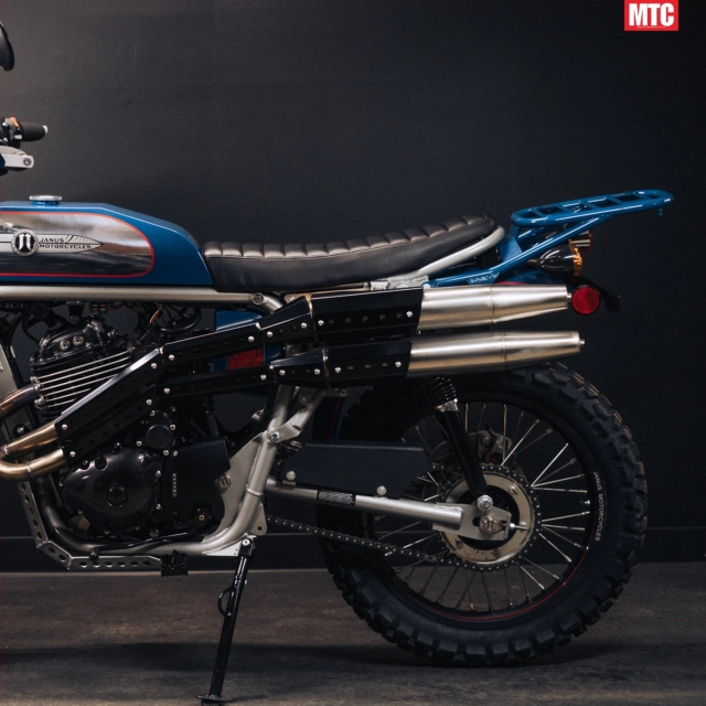 Janus gryffin 450 scrambler khi hoài cổ và chất chơi va chạm bùng nổ - 10