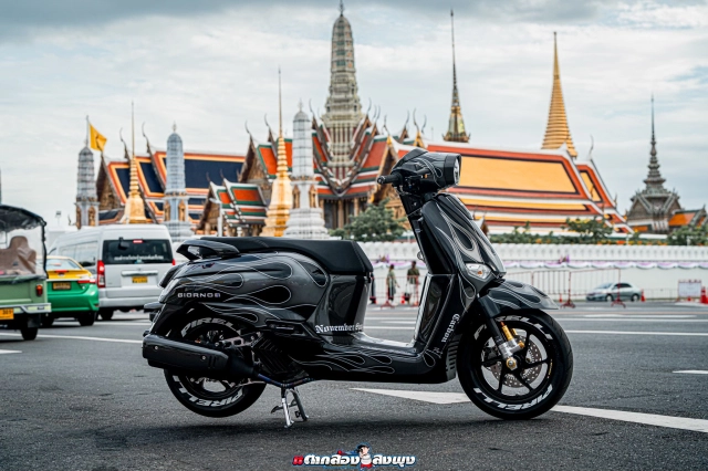 Khi đam mê và chi tiết hòa quyện thành kiệt tác trên chính chiếc honda giorno 125 độ này - 1