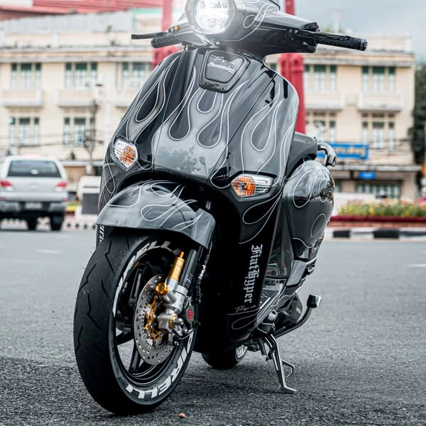 Khi đam mê và chi tiết hòa quyện thành kiệt tác trên chính chiếc honda giorno 125 độ này - 9