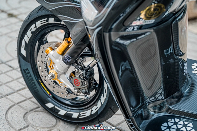 Khi đam mê và chi tiết hòa quyện thành kiệt tác trên chính chiếc honda giorno 125 độ này - 10