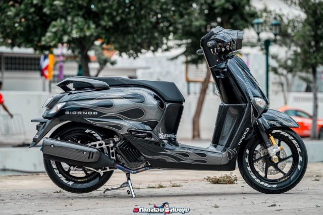 Khi đam mê và chi tiết hòa quyện thành kiệt tác trên chính chiếc honda giorno 125 độ này - 25
