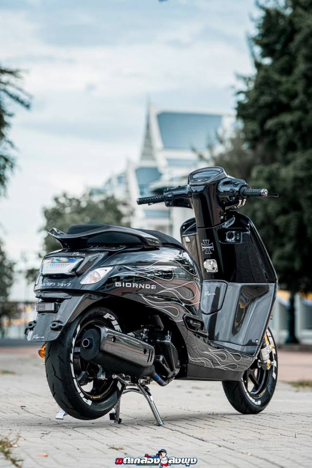 Khi đam mê và chi tiết hòa quyện thành kiệt tác trên chính chiếc honda giorno 125 độ này - 27