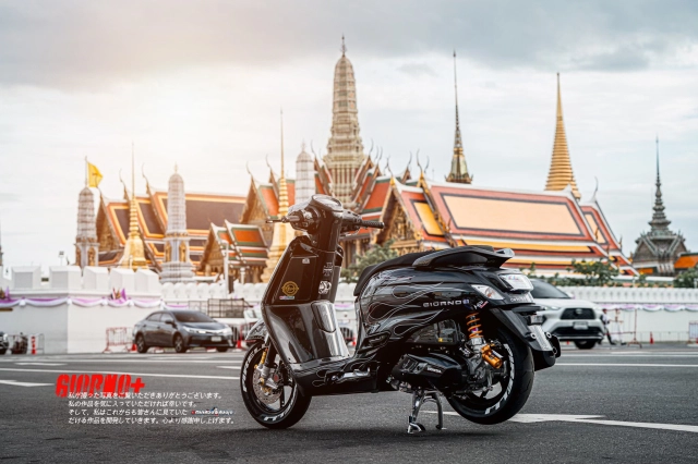 Khi đam mê và chi tiết hòa quyện thành kiệt tác trên chính chiếc honda giorno 125 độ này - 31