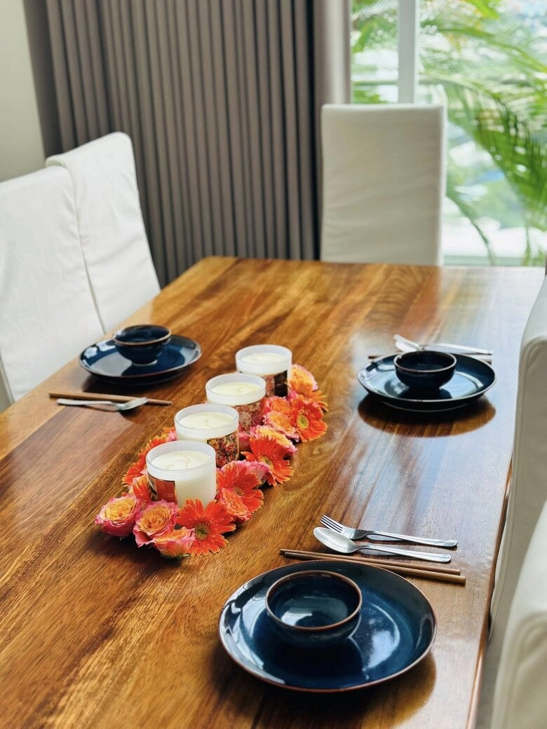 Khối tài sản của chị đẹp lấy chồng tây 1m9 mời hội chị em tới nhà mới mà cầu kỳ hơn cả nhà hàng - 11