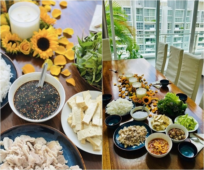 Khối tài sản của chị đẹp lấy chồng tây 1m9 mời hội chị em tới nhà mới mà cầu kỳ hơn cả nhà hàng - 22