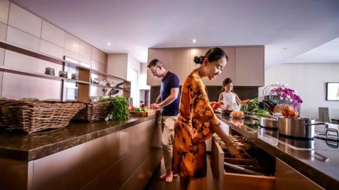 Khối tài sản của chị đẹp lấy chồng tây 1m9 mời hội chị em tới nhà mới mà cầu kỳ hơn cả nhà hàng - 24