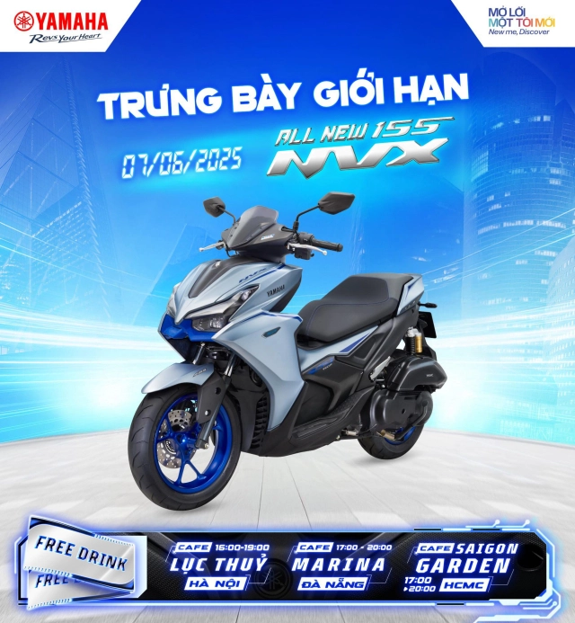 Không còn là tin đồn nvx 155 hoàn toàn mới được yamaha việt nam hé lộ để mọi người cùng trải nghiệm - 3
