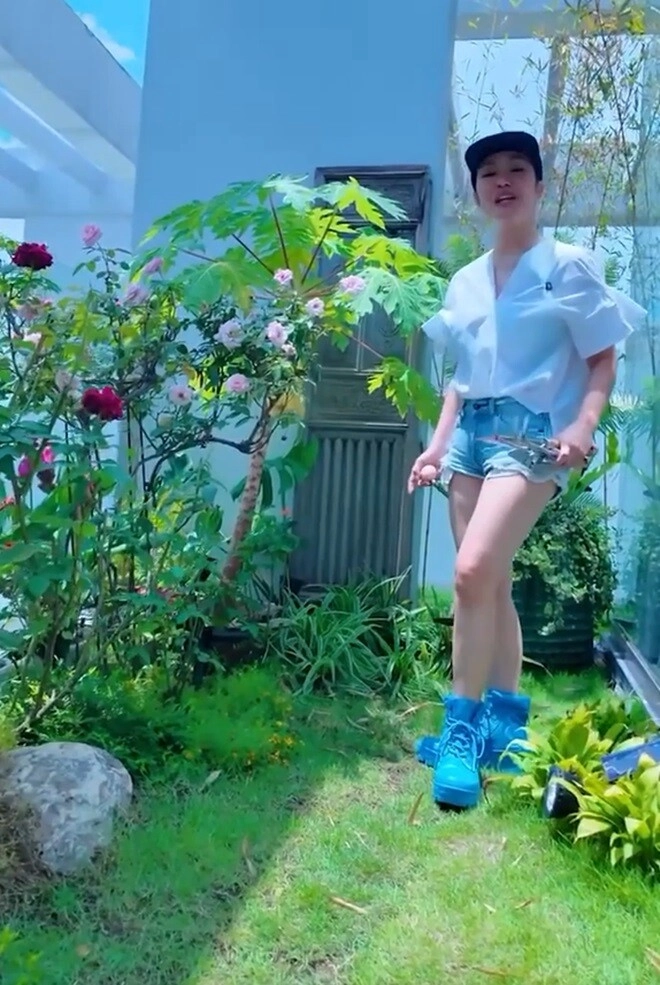 Khu vườn trên cao ở penthouse mới giúp hồng nhung chữa lành sau biến cố diva khoái chí thu hoạch ngọc xanh - 9