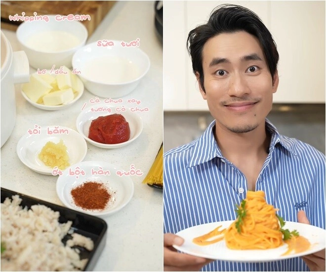 Kiều minh tuấn về nhà lúc 5h sáng nhưng quên chìa khóa mẹ và em út ngủ dậy thấy món ăn ấm lòng - 8
