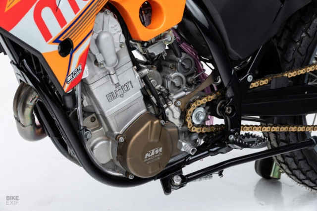 Ktm 525 exc độ của mule motorcycles đúng chuẩn quái thú flat tracker đầy cá tính và độ tinh xảo - 5