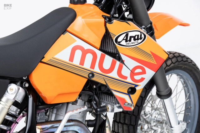 Ktm 525 exc độ của mule motorcycles đúng chuẩn quái thú flat tracker đầy cá tính và độ tinh xảo - 6