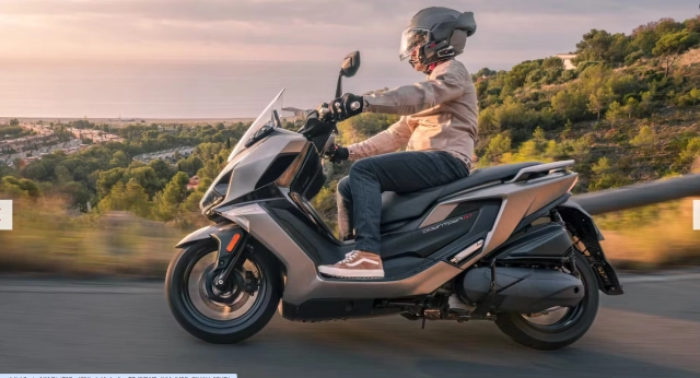 Kymco downtown gt 350i tcs chiến mã mới trong làng xe tay ga thể thao tầm trung - 2
